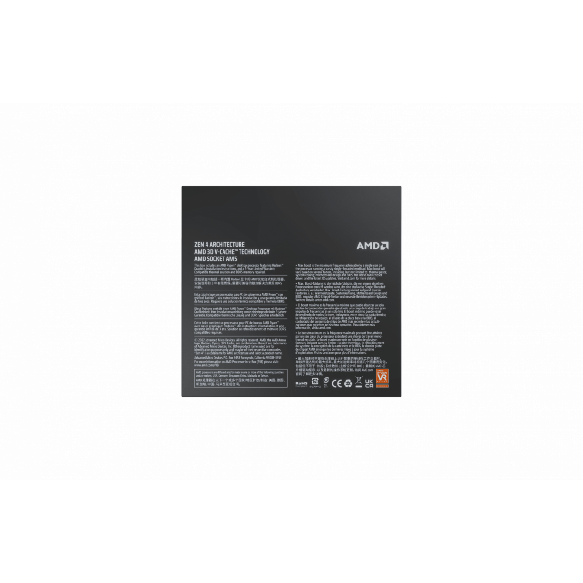 CPU AMD Ryzen 9 7900X3D | Up To 5.6GHz - 12 Nhân 24 Luồng - Socket AM5