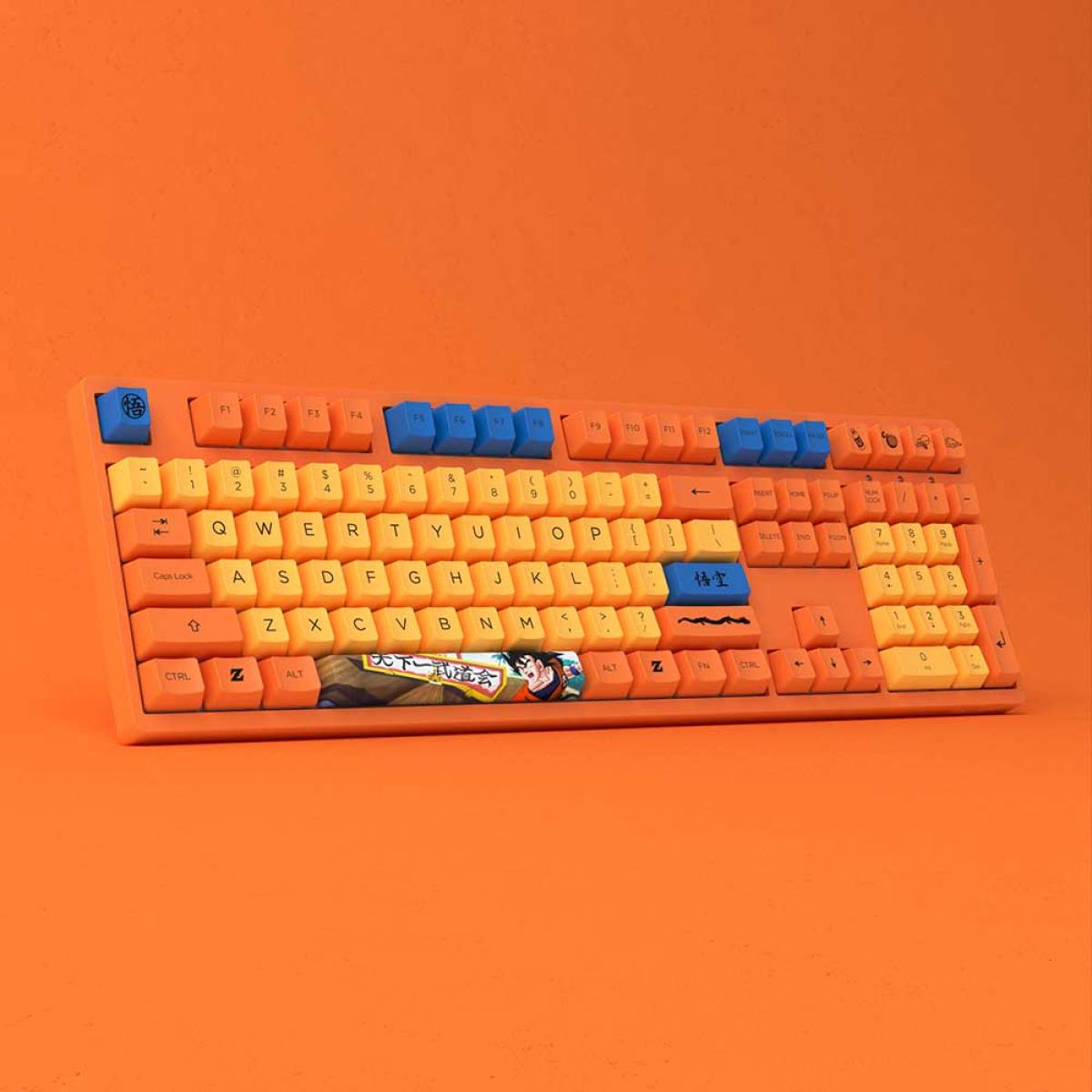 Bàn phím AKKO 3108 RF Dragon Ball Z – Goku