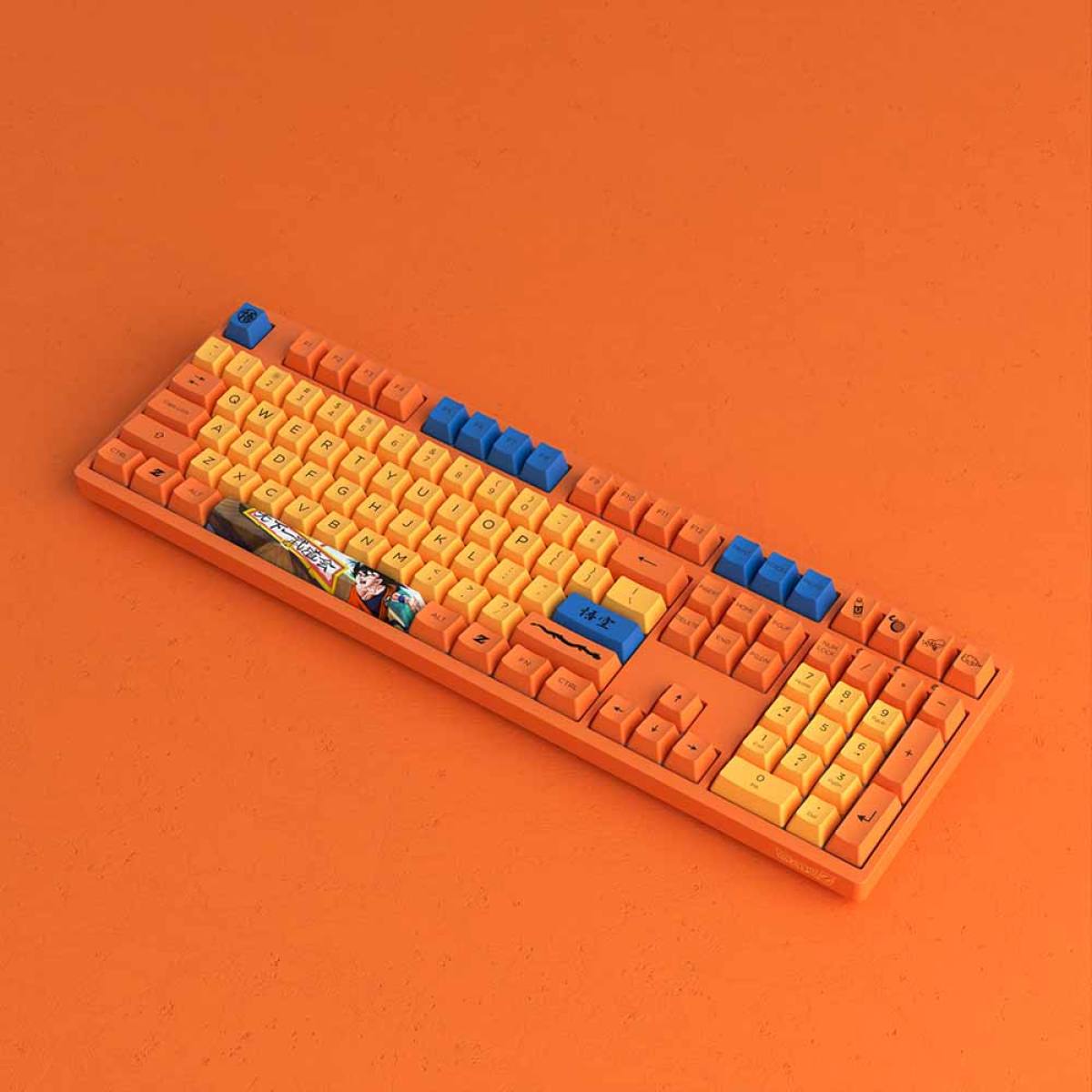 Bàn phím AKKO 3108 RF Dragon Ball Z – Goku