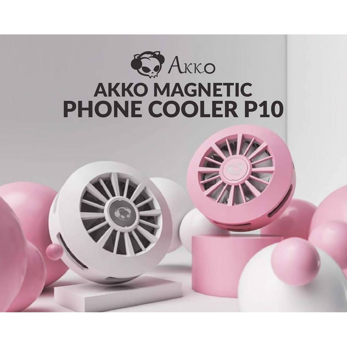 Quạt tản nhiệt AKKO Magnetic Phone Cooler P10