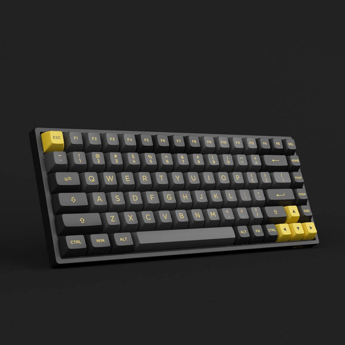 Bàn phím AKKO 3084B Plus Black & Gold (3MODE / Hotswap / Foam tiêu âm / AKKO CS Jelly sw)