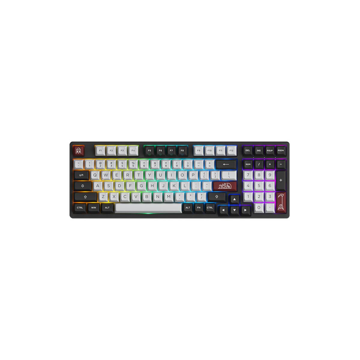 Bàn phím AKKO 3098N Dracula Castle (3 MODE/ Hotswap / Foam tiêu âm / TTC switch)