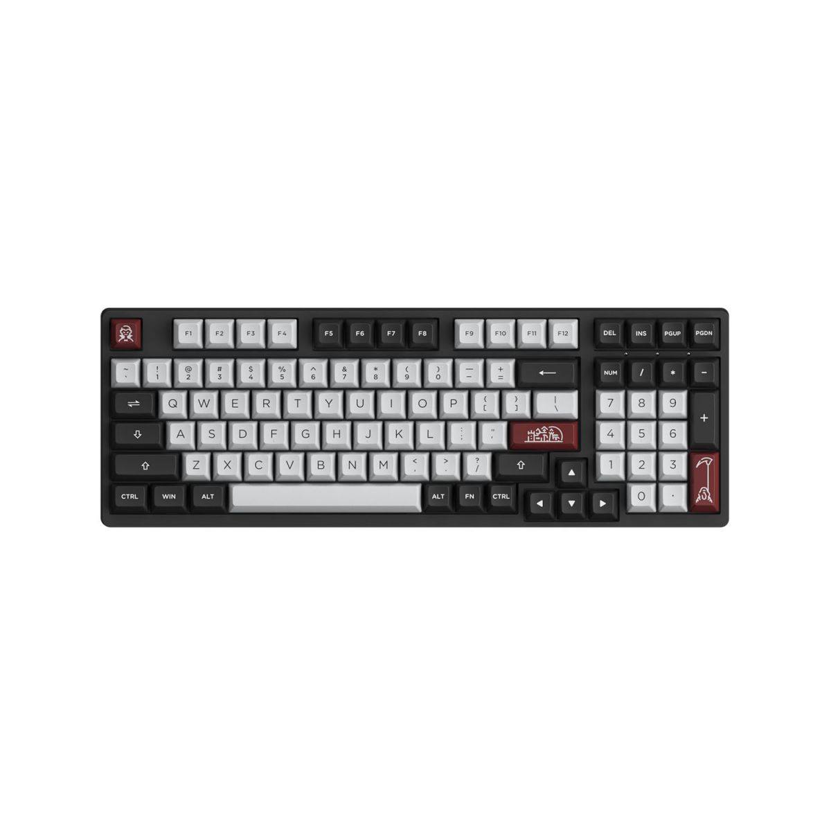 Bàn phím AKKO 3098N Dracula Castle (3 MODE/ Hotswap / Foam tiêu âm / TTC switch)