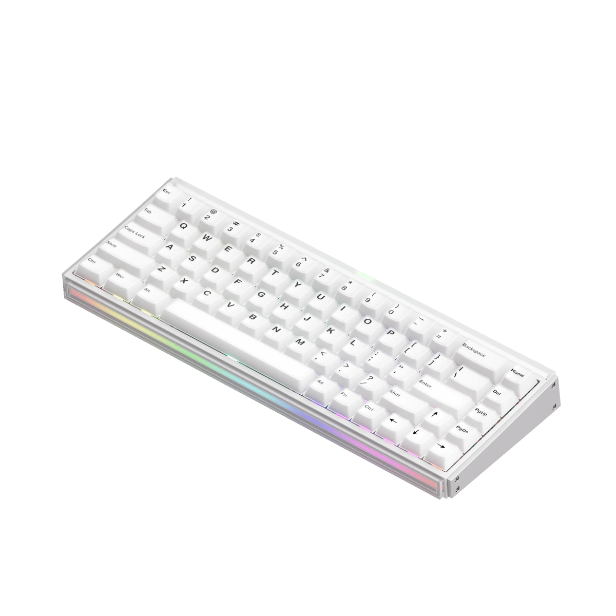 Bàn phím Akko Ray68 Misty White - HE AstroAim Magnetic Switch
