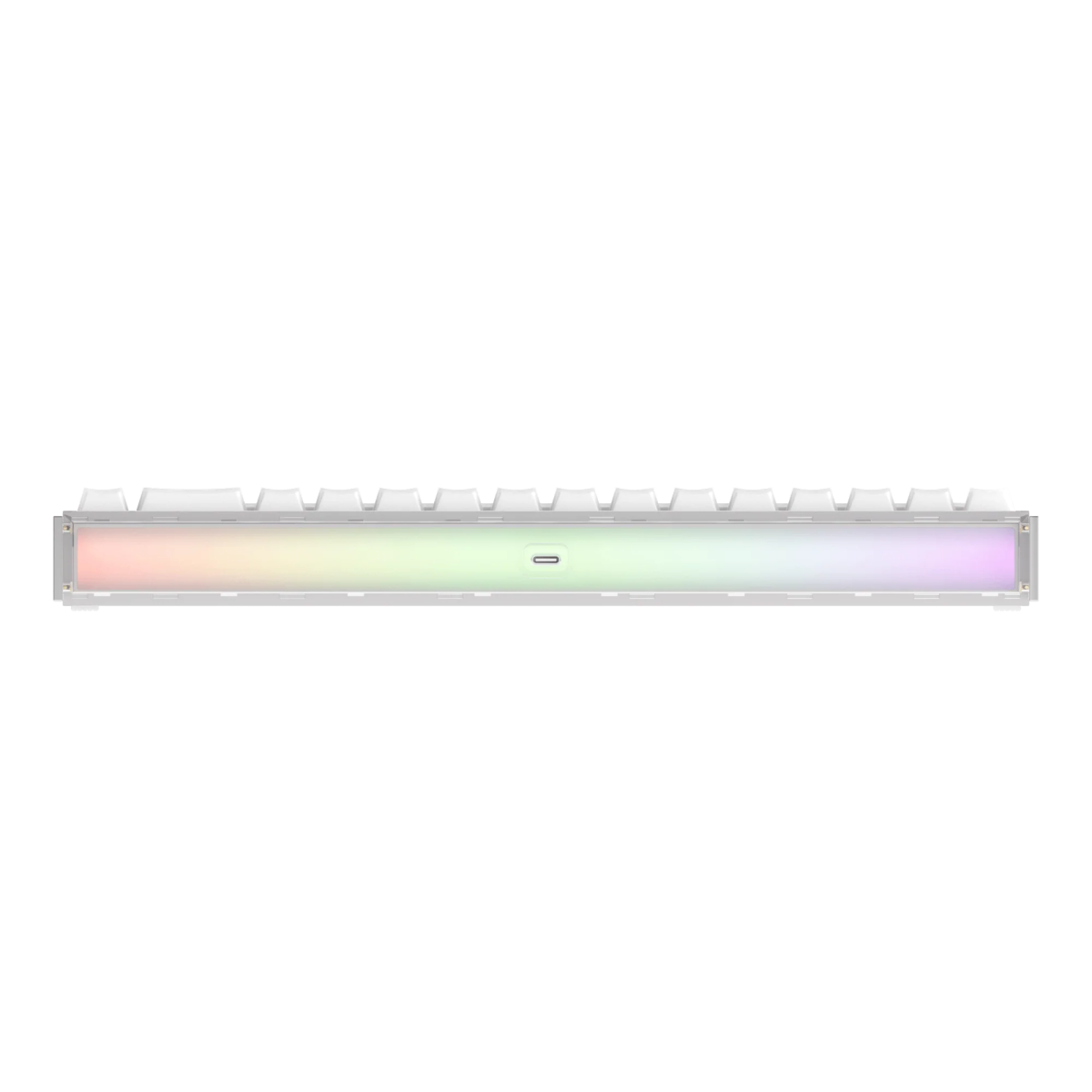 Bàn phím Akko Ray68 Misty White - HE AstroAim Magnetic Switch