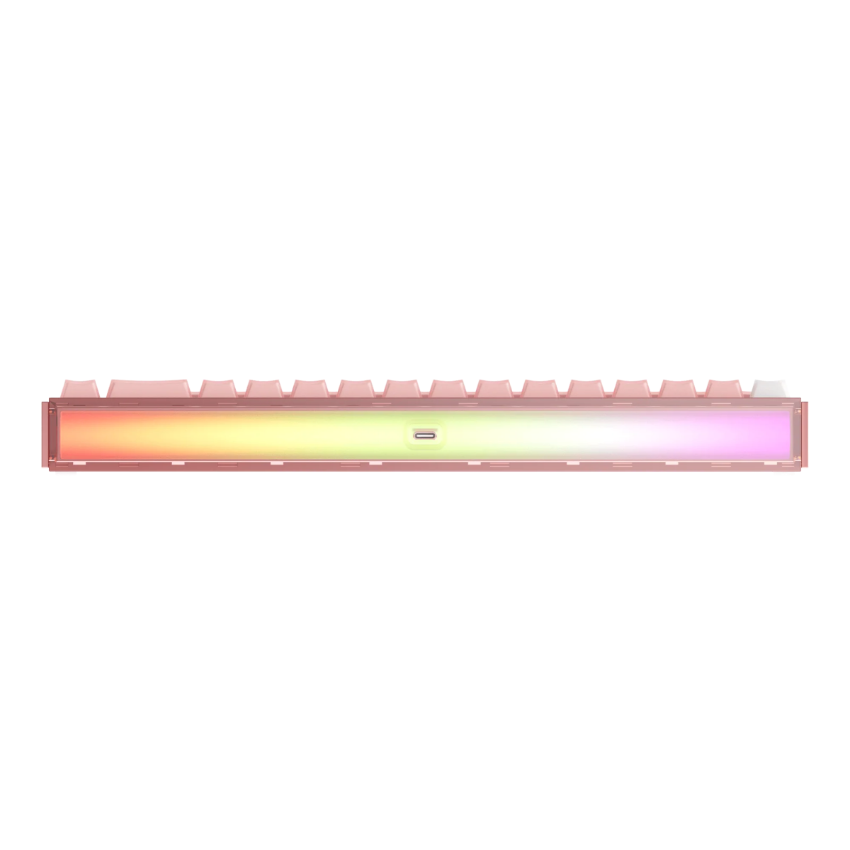 Bàn phím Akko Ray68 Misty Pink & White - HE AstroAim Magnetic Switch