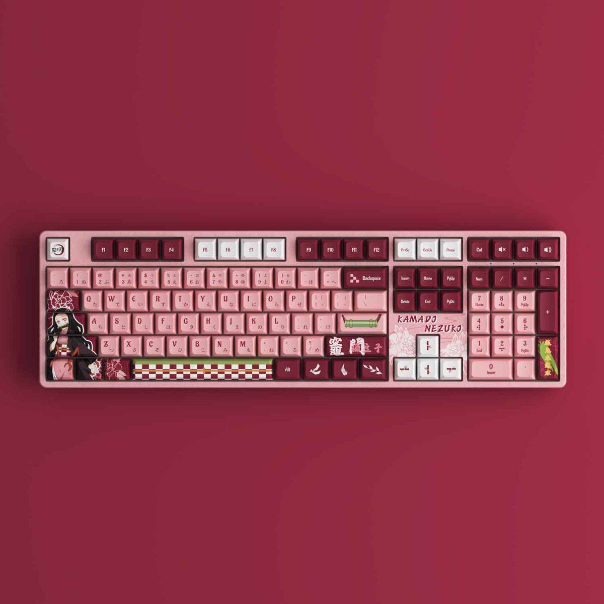 Bàn phím AKKO 5108B Plus Demon Slayer – Kamado Nezuko