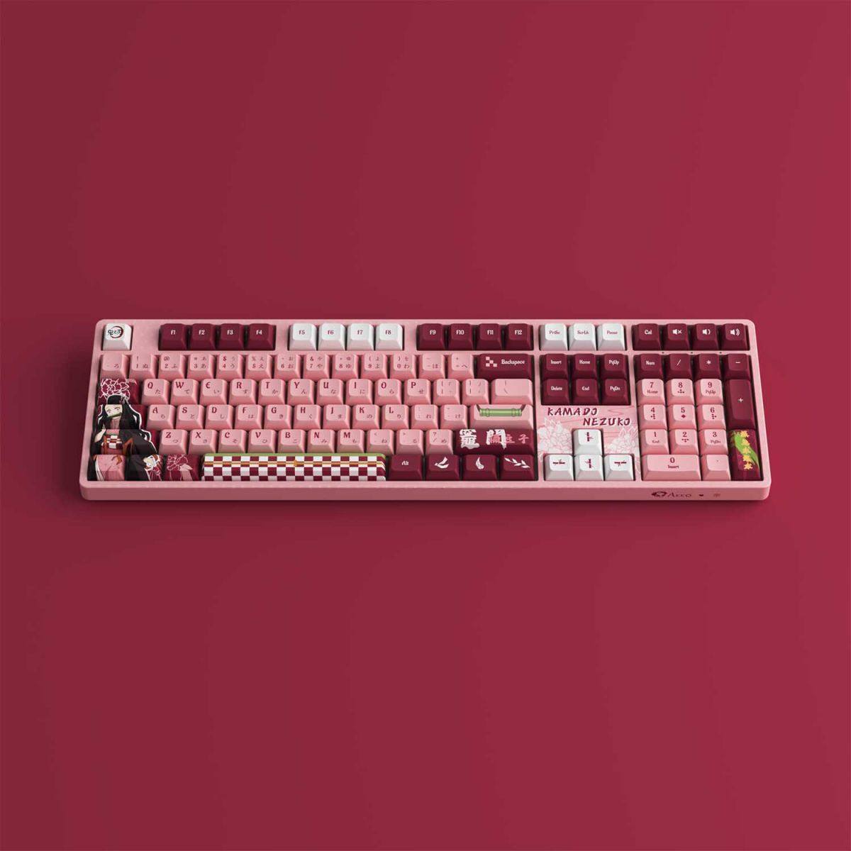 Bàn phím AKKO 5108B Plus Demon Slayer – Kamado Nezuko