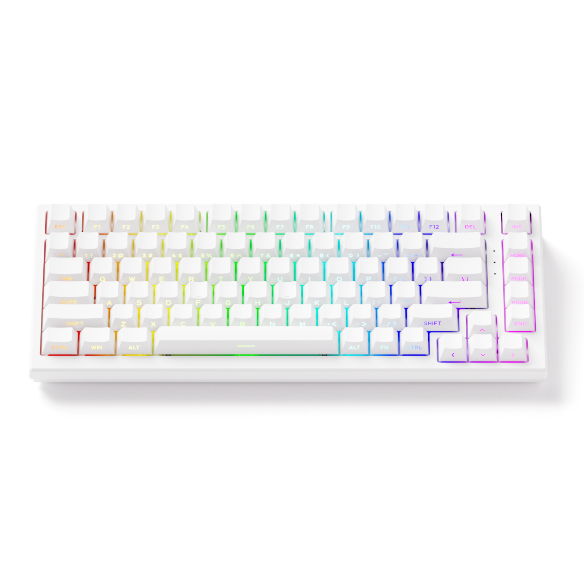 Bàn phím AKKO TAC75 White HE AstroAim Magnetic Switch