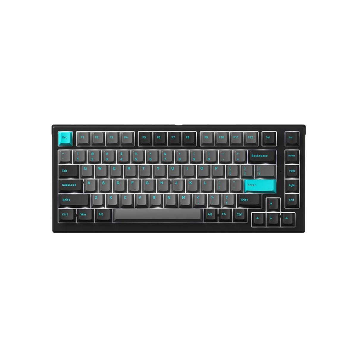 Bàn phím MonsGeek MG75 Black & Cyan