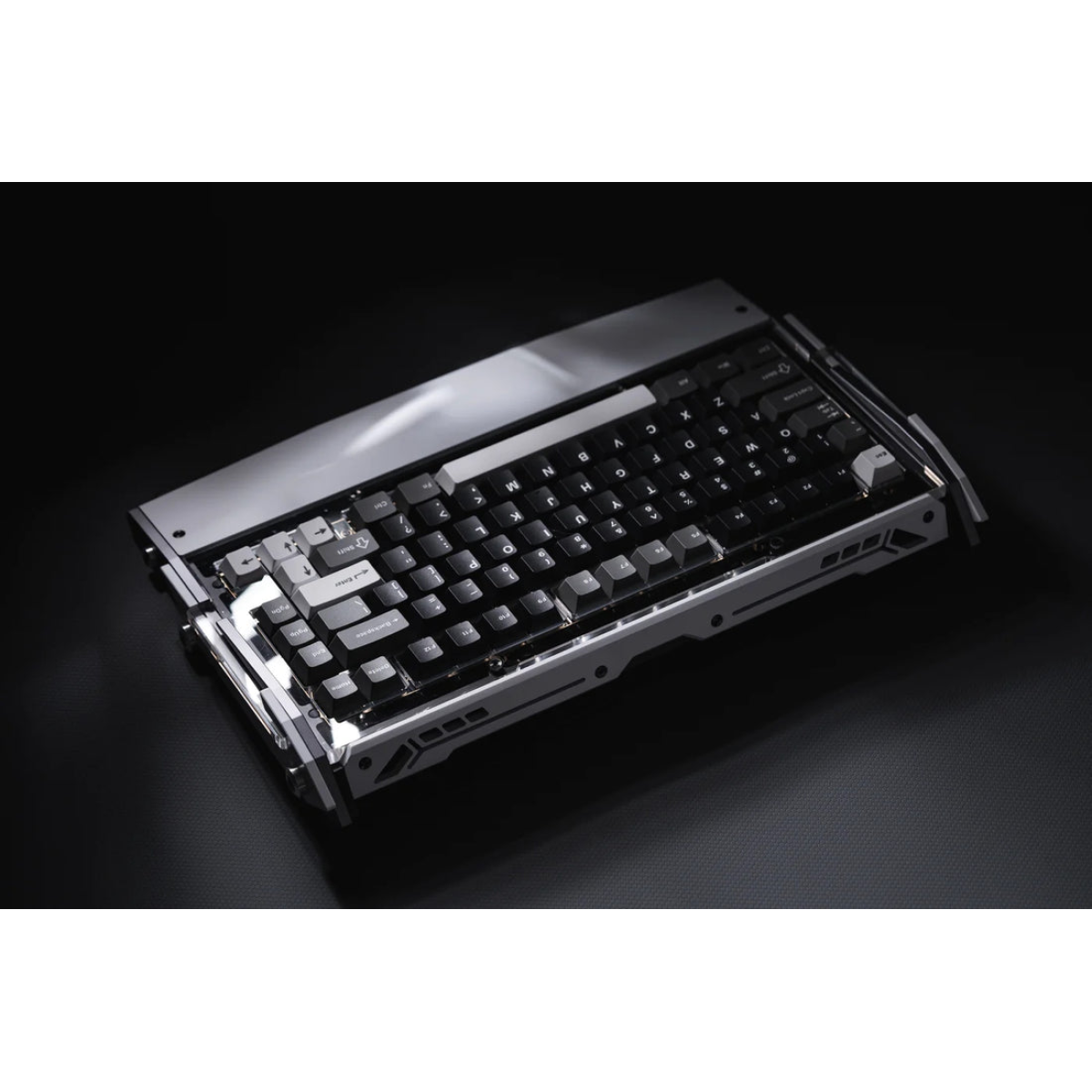 Bàn phím cơ Dry Studio Black Diamond 75 RT Alpine White Advance 8K Rapid Trigger