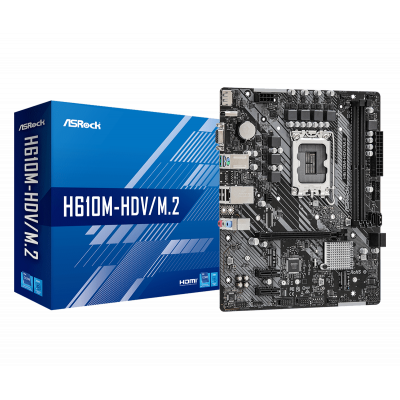 Mainboard Asrock H610M-HDV/M.2 DDR4 | LGA1700 - mATX