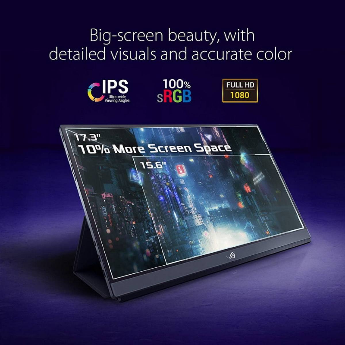 Màn hình Asus ROG STRIX XG17AHPE (17.3 inch, FHD, IPS, 240Hz, Adaptive-sync)