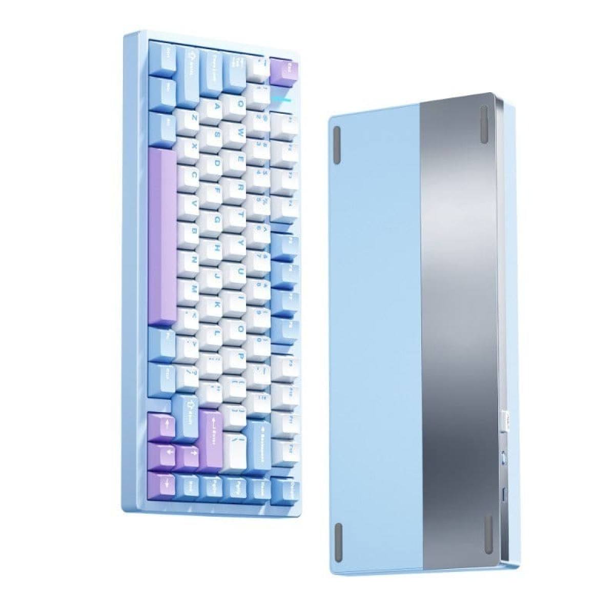 Bàn Phím AULA M75 Sea Blue | Nhôm | 3 Mode