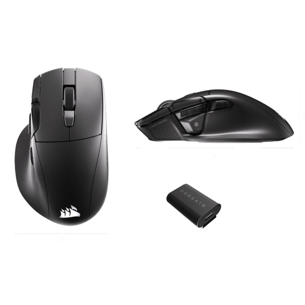 Chuột Corsair NIGHTSWORD v2 Wireless RGB - Black