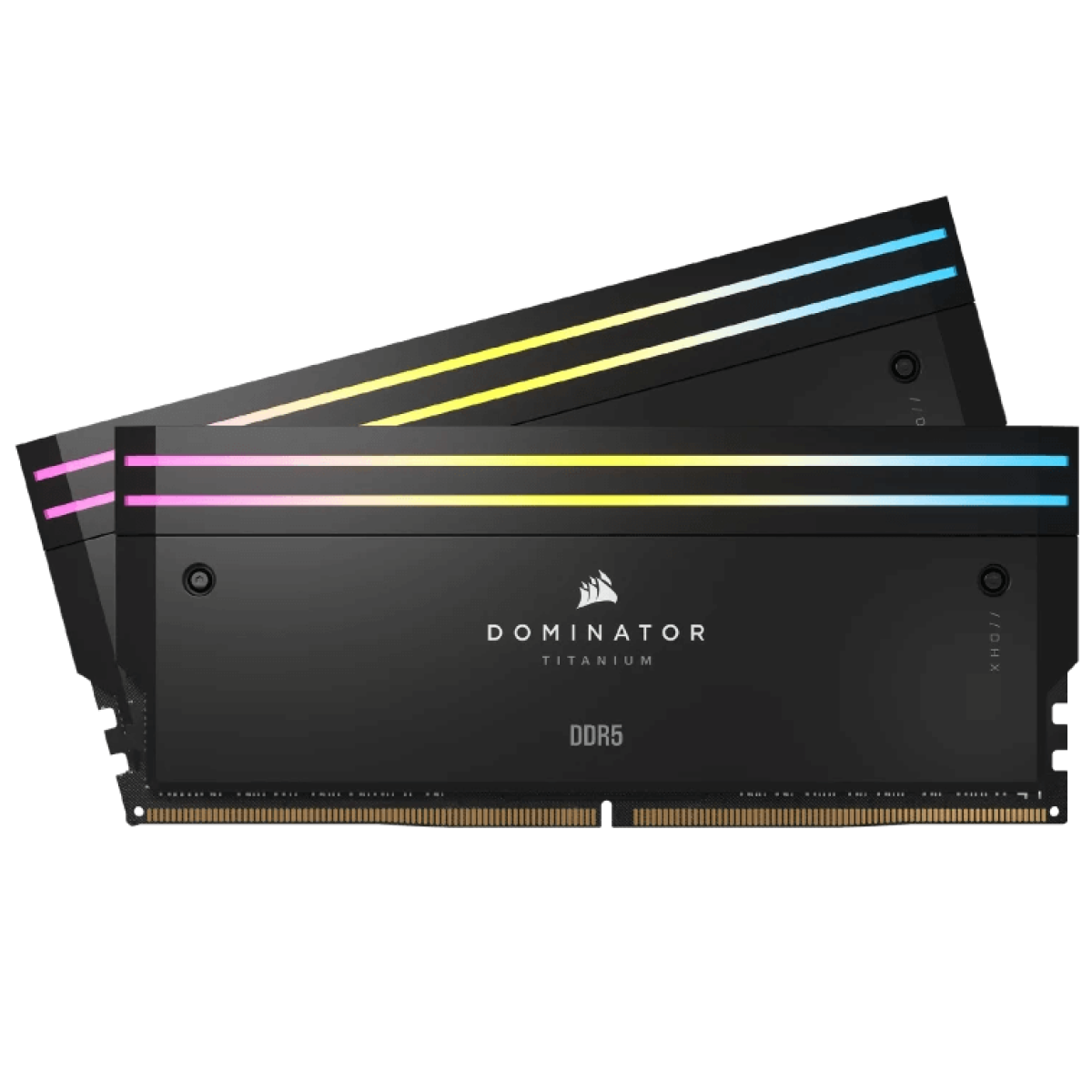 CORSAIR DOMINATOR TITANIUM Black DDR5, 7000MT/s 32GB 2x16GB DIMM, XMP 3.0, RGB LED, 1.4V