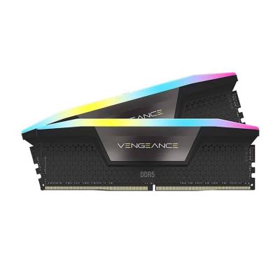 RAM Corsair VENGEANCE RGB Black Heatspreader DDR5,5600MHz 96GB 2x48GB DIMM,RGB LED,1.25V