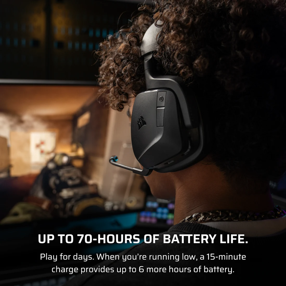 Tai Nghe Corsair Void Wireless V2 Black