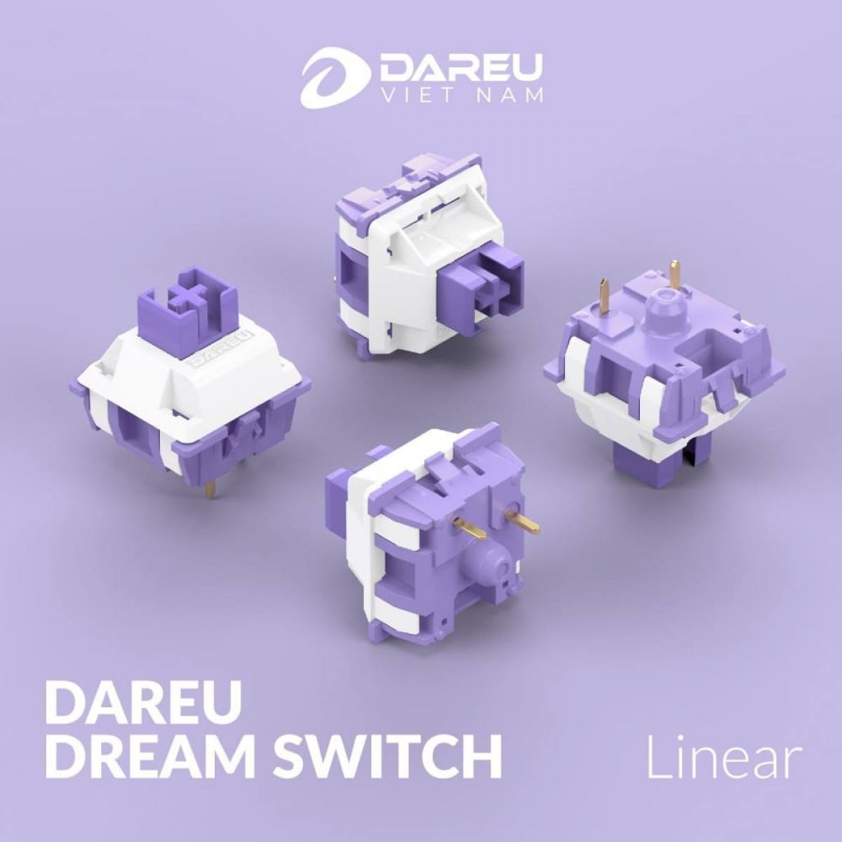 Switch DareU Dream POT| Linear - Bộ 45pcs