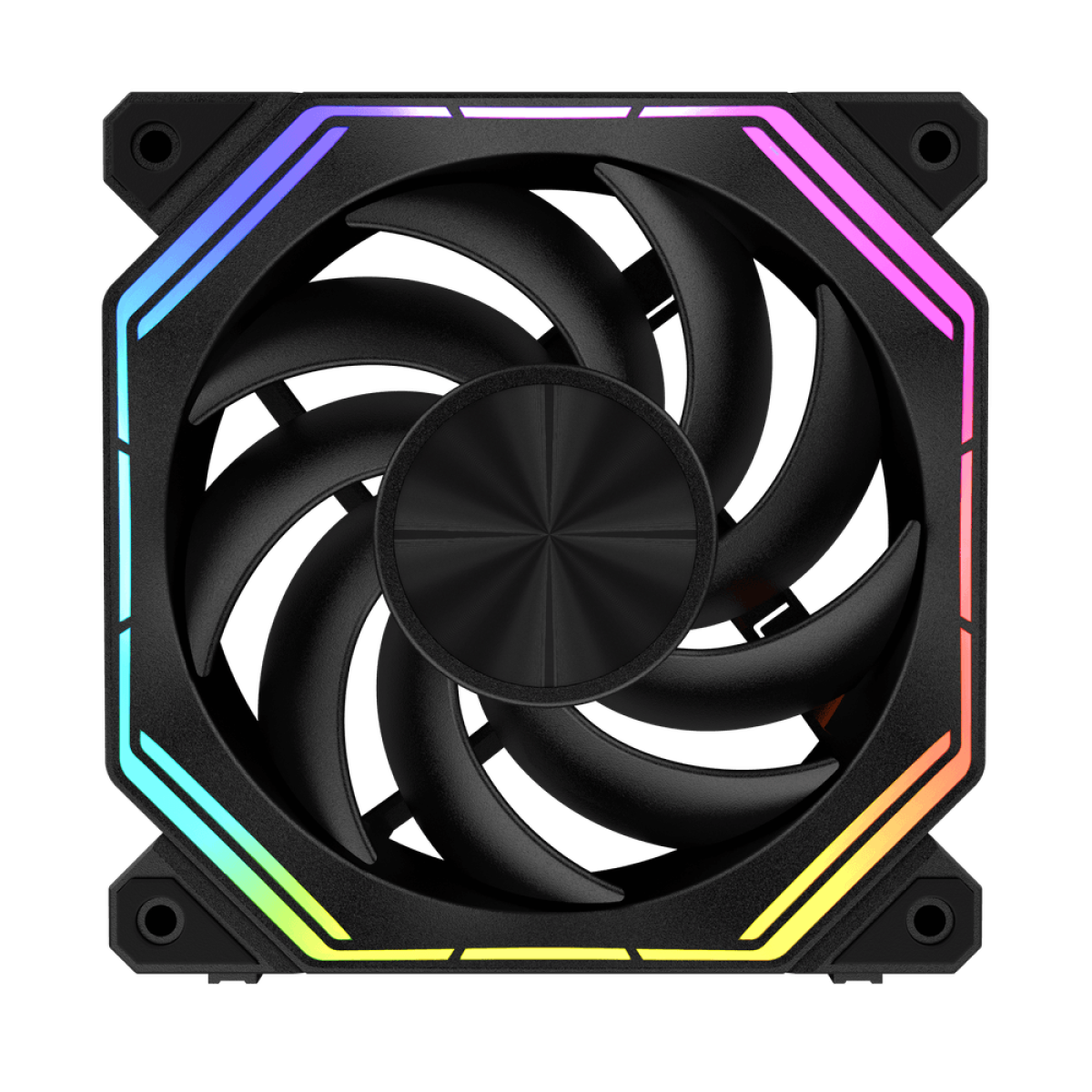 Fan Case DARKFLASH INF34R ARGB - Black/White
