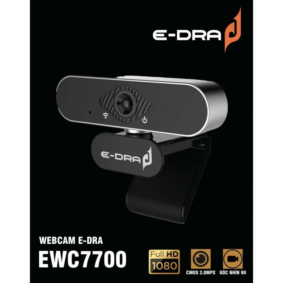 Webcam E-DRA EWC7700 FHD 1080P