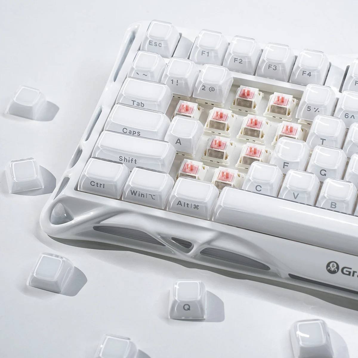 Bàn phím Gravastar Mercury K1 - Opaline White