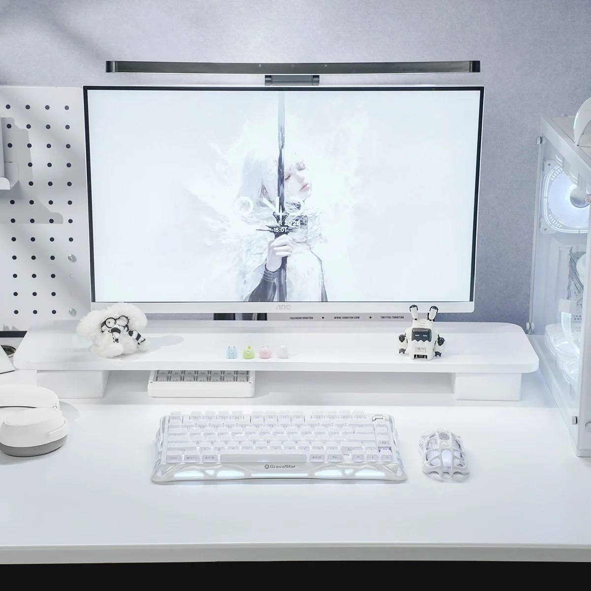 Bàn phím Gravastar Mercury K1 - Opaline White