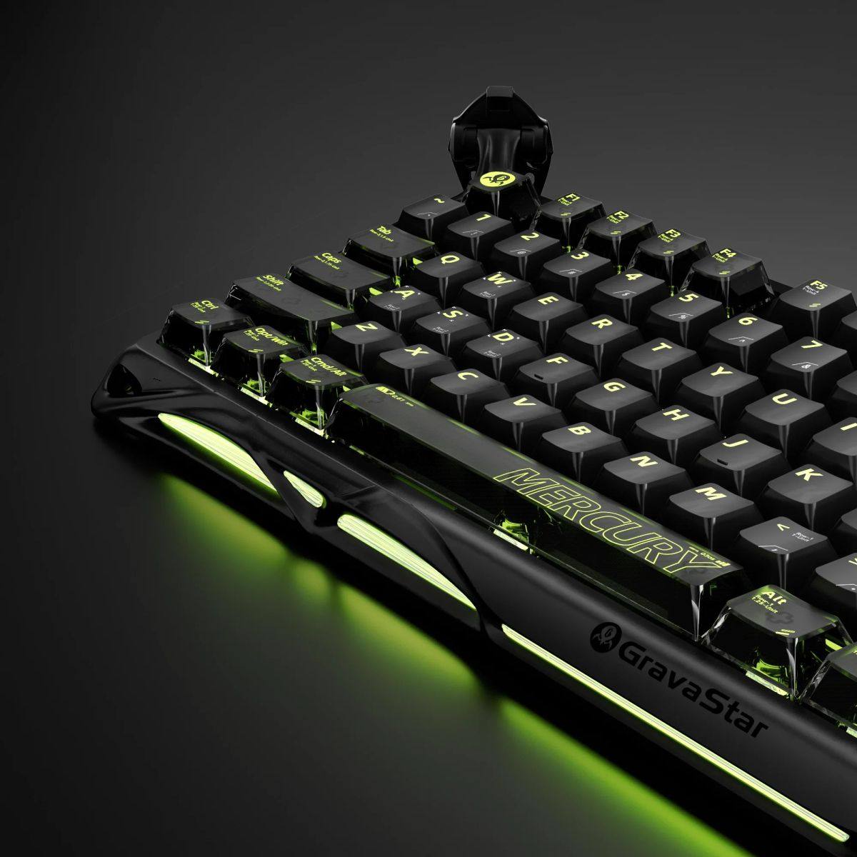 Bàn Phím Gravastar P98 Pro - Phantom Black (Hàng Chính Hãng)