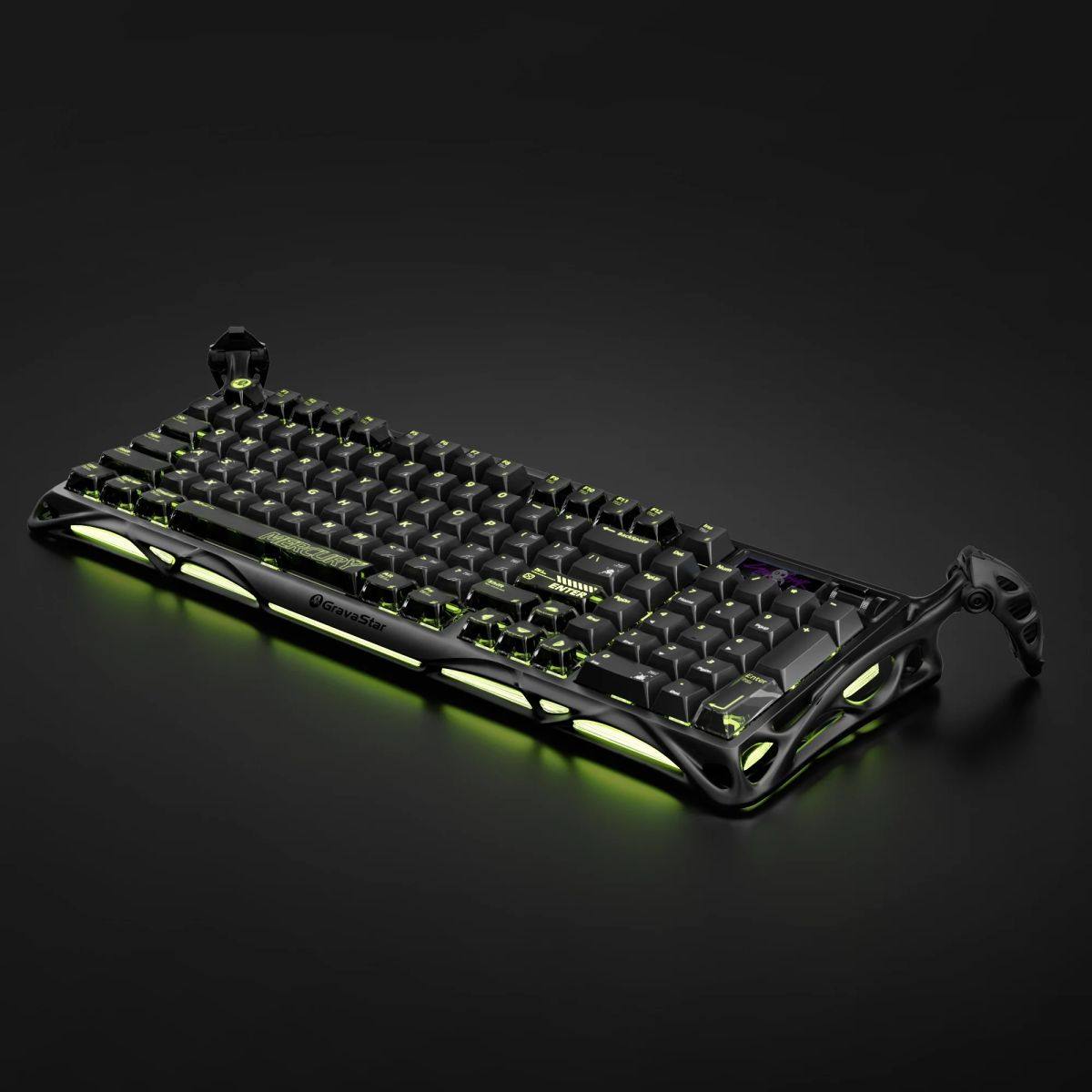 Bàn Phím Gravastar P98 Pro - Phantom Black (Hàng Chính Hãng)
