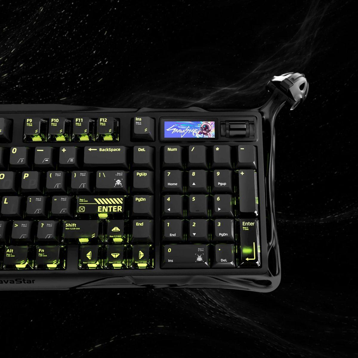 Bàn Phím Gravastar P98 Pro - Phantom Black (Hàng Chính Hãng)