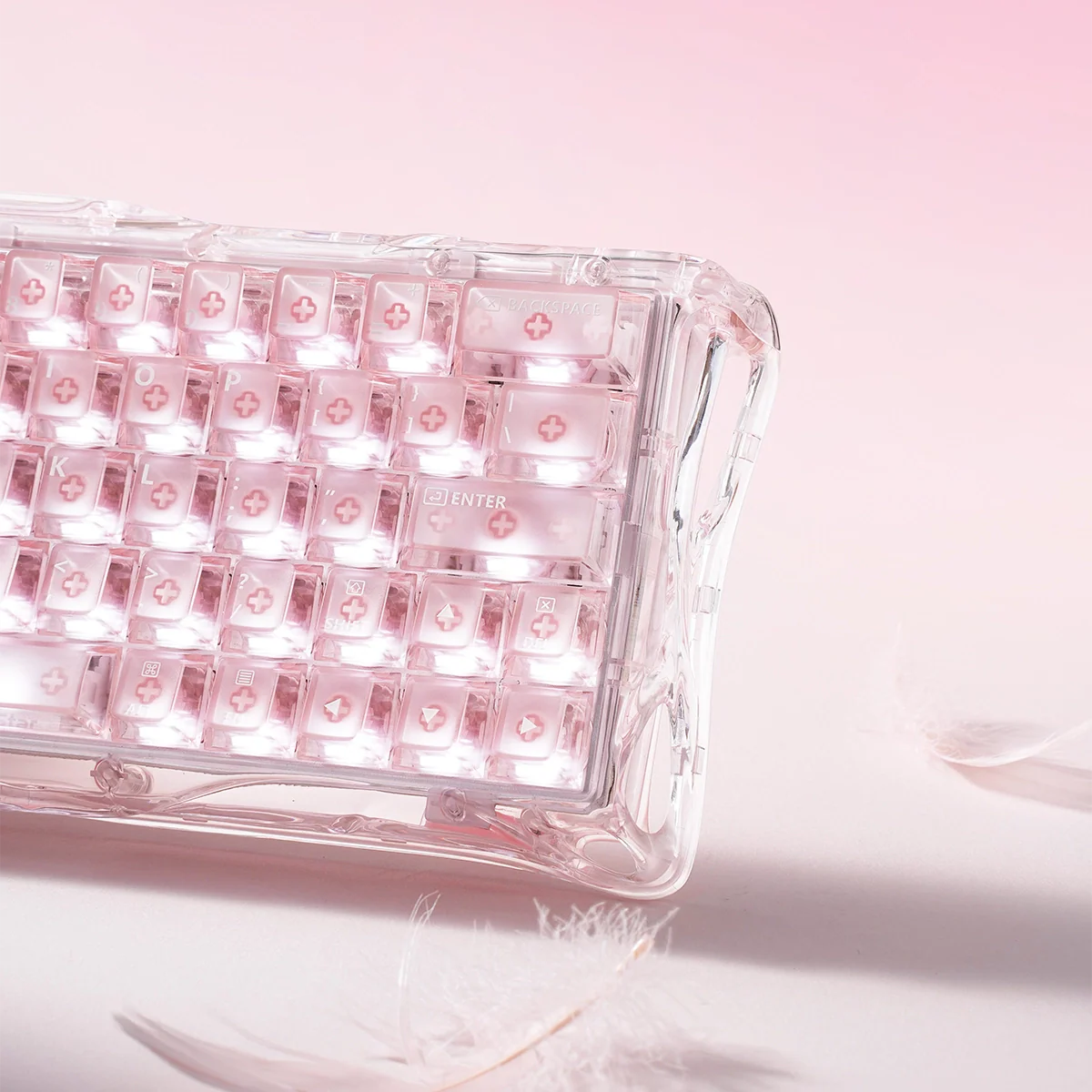 Bàn Phím Gravastar V60 - Crystal Rose