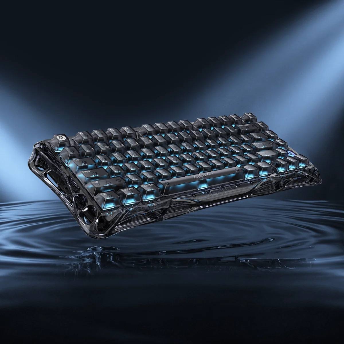 Bàn phím Gravastar Mercury V75 Lite – Onyx Crystal