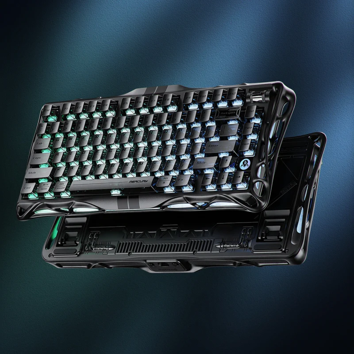 Bàn phím Gravastar Mercury V75 | Magnetic HE Gaming - Black