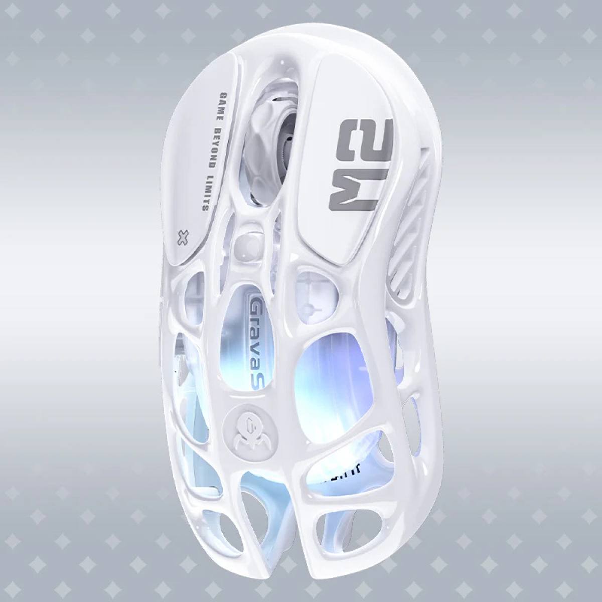 Chuột Gravastar Mercury M2 - Opaline White