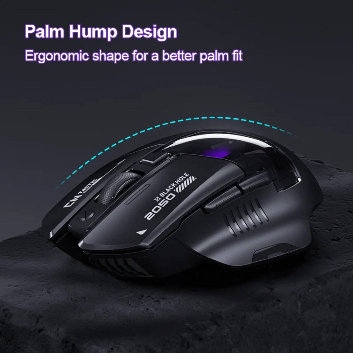 Chuột INPHIC A9 Explorer V2 - White