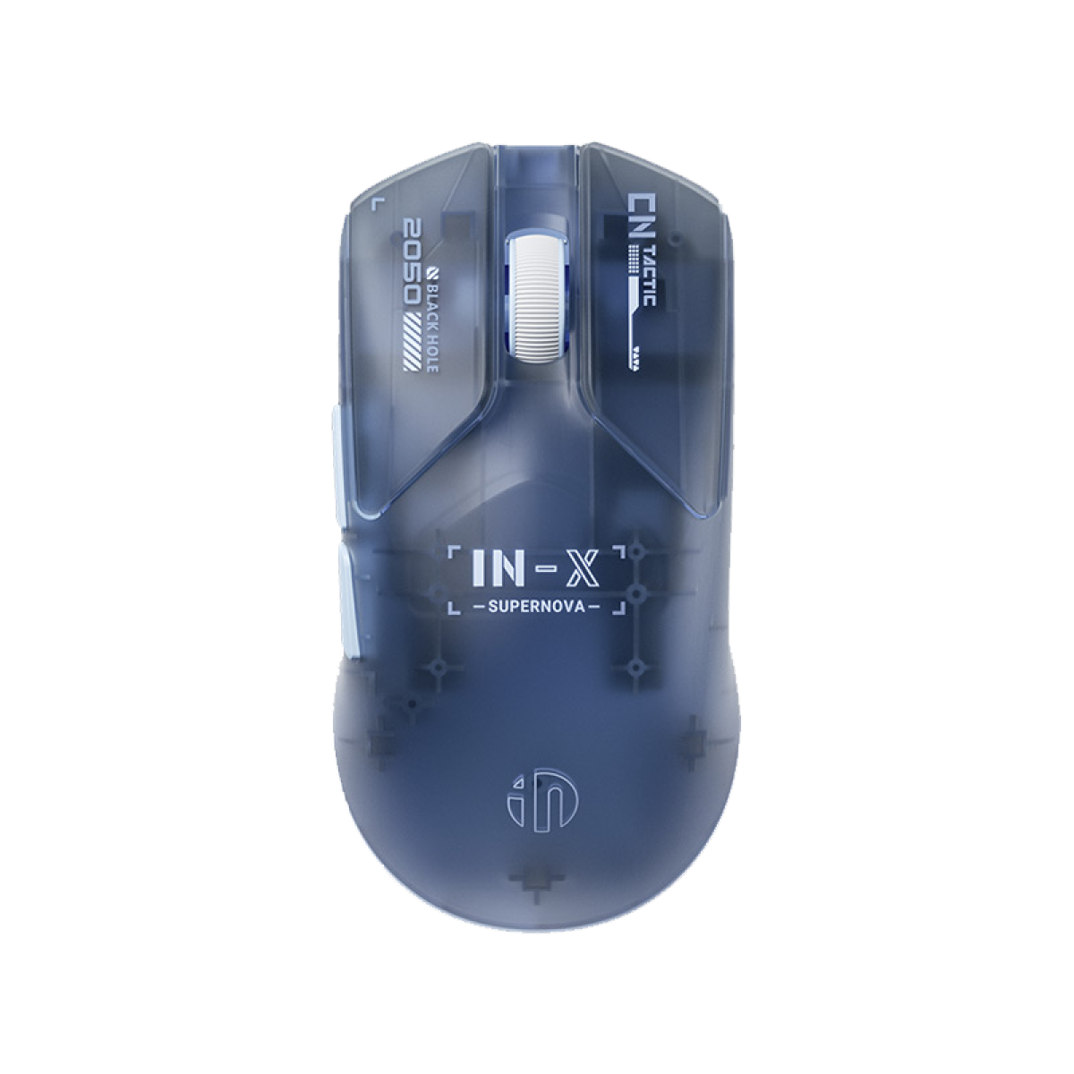 Chuột INPHIC INX SE - Transparent Blue