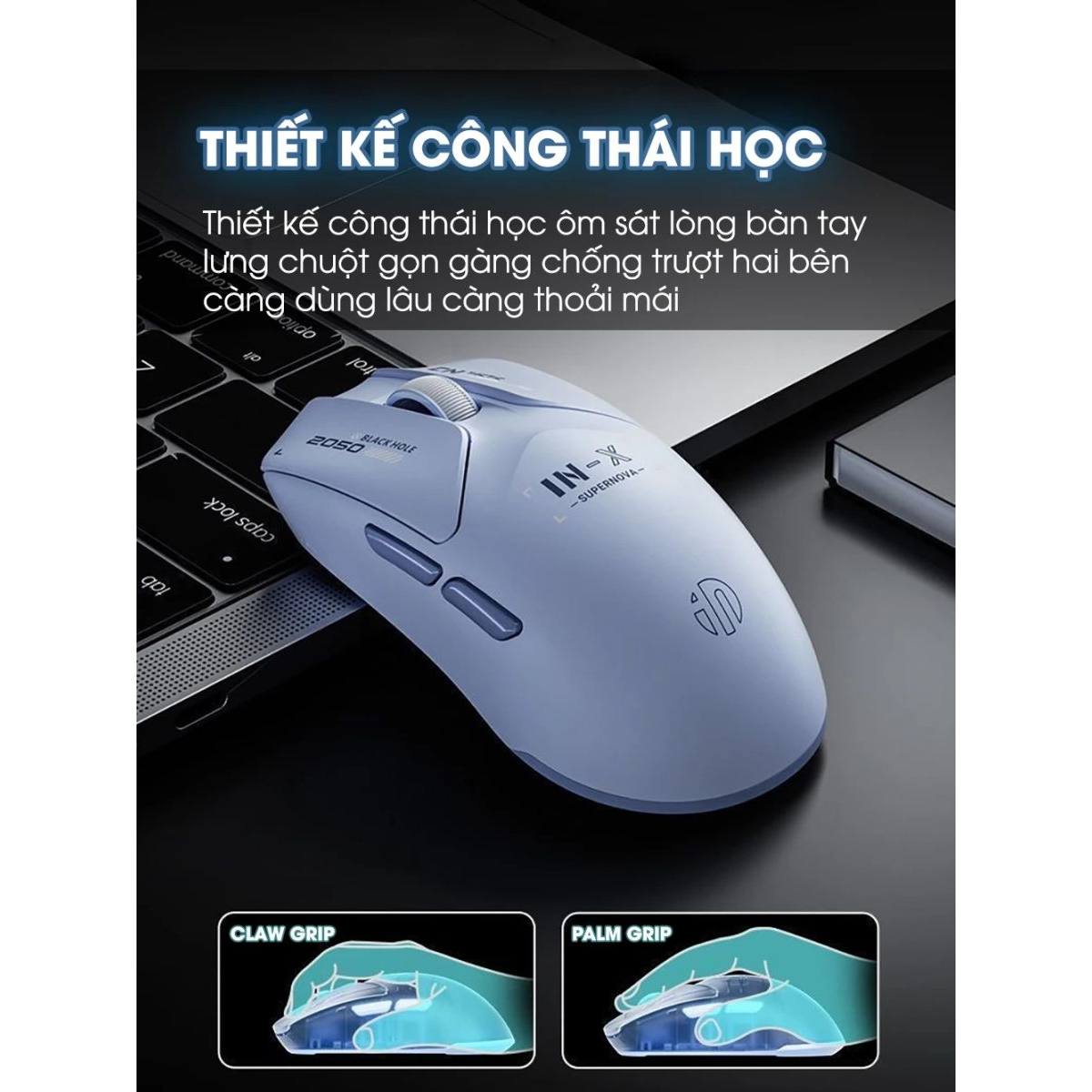 Chuột INPHIC INX SE - Blue