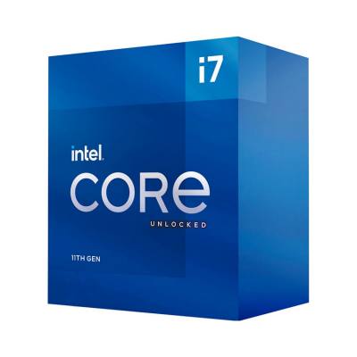 CPU Intel Core i7 11700F 2.5GHz turbo up to 4.9Ghz | 8 nhân 16 luồng | 16MB Cache, 65W