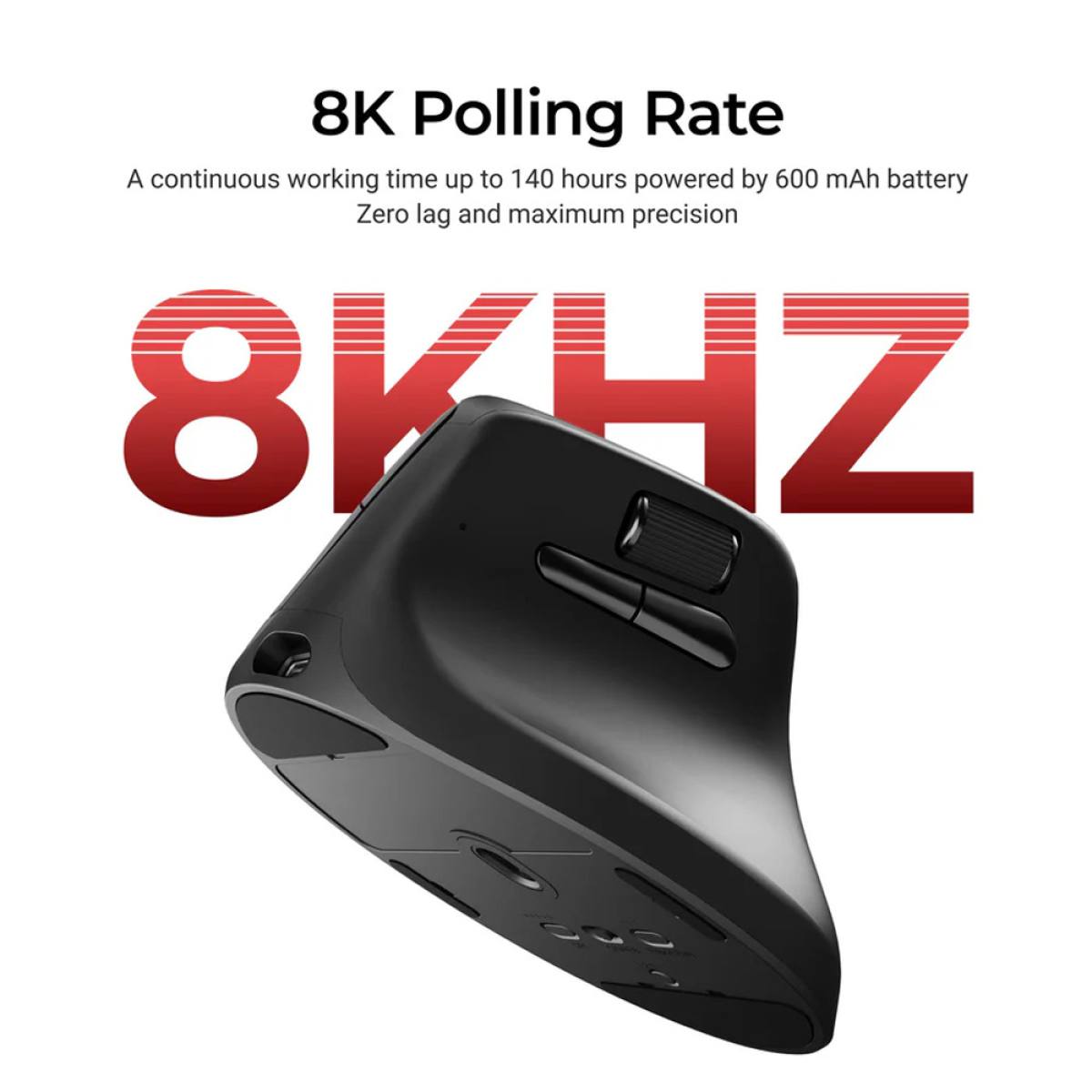 Chuột Công Thái Học Keychron M5 Wireless - Black
