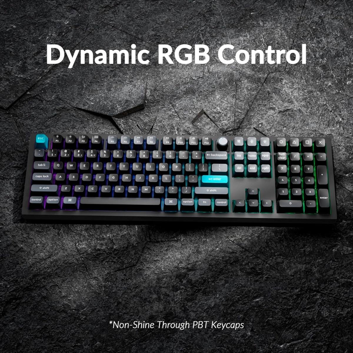 Bàn phím Keychron Q6U Ultra 8K Wireless Hotswap | Black - Red / Brown Switch