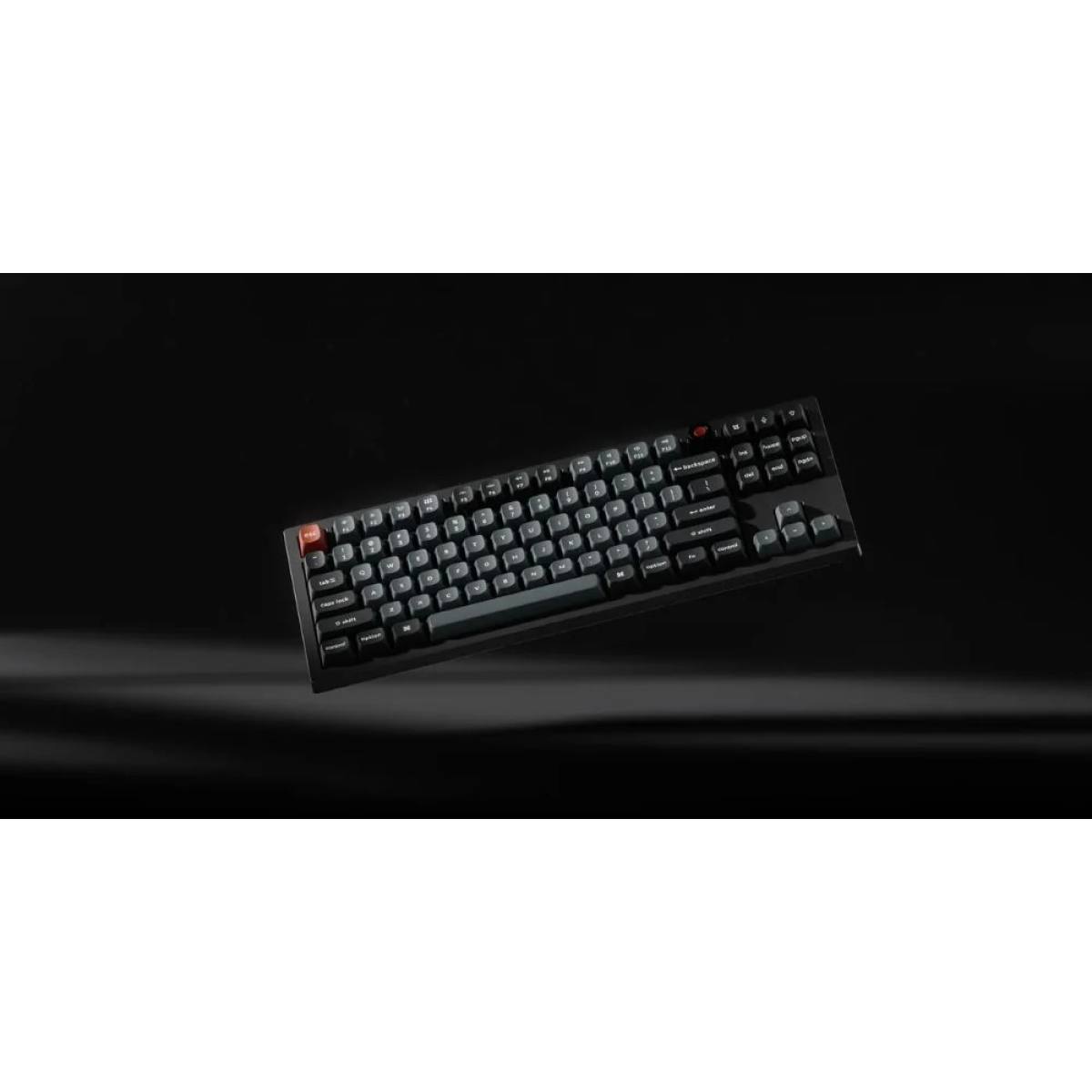 Bàn phím Keychron V3U - Wireless 8K Hz | Carbon Black - Brown Switch