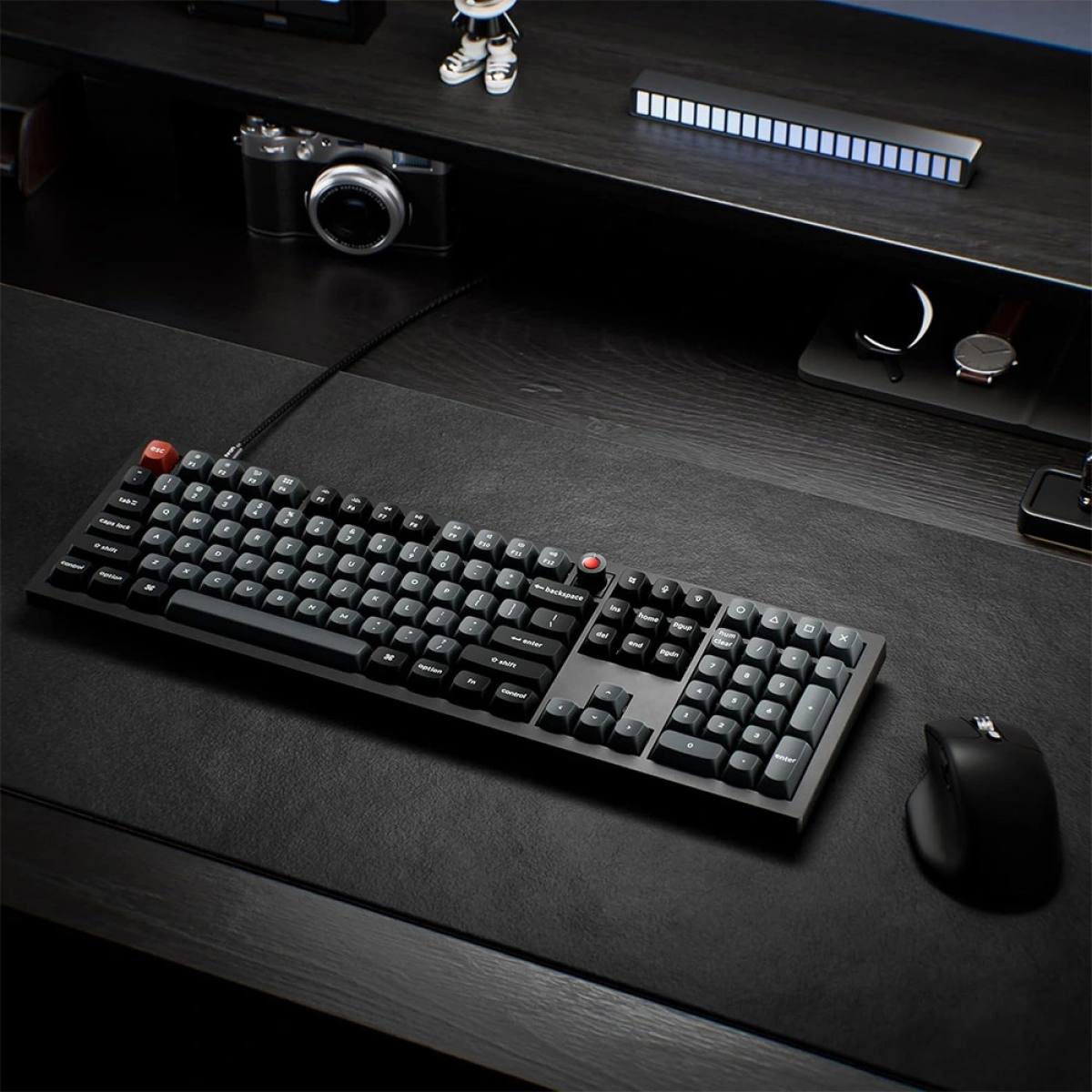 Bàn phím Keychron V6W - Có dây 8K Hz |Black - Red/Brown/Banana Switch