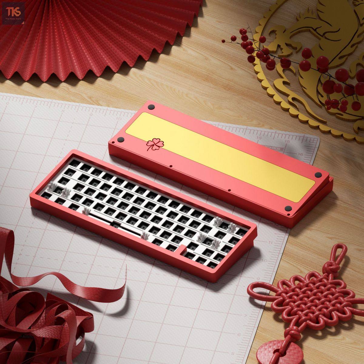 KIT Bàn Phím Cơ Lucky65 | 3 Modes | Nhôm CNC | Mạch Xuôi