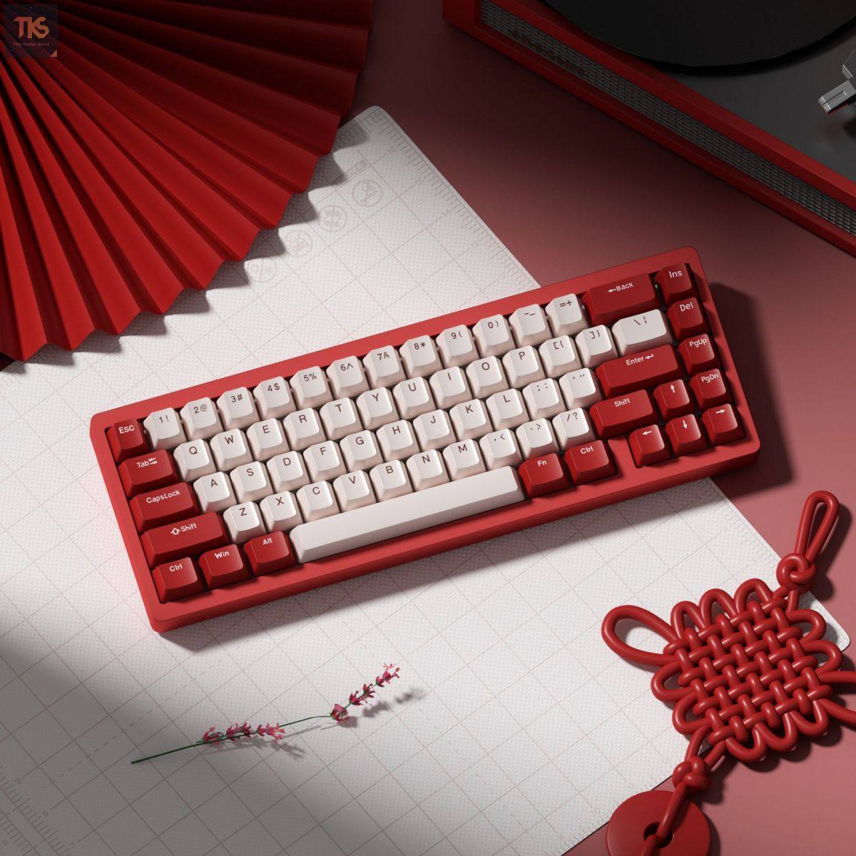 KIT Bàn Phím Cơ Lucky65 | 3 Modes | Nhôm CNC | Mạch Xuôi