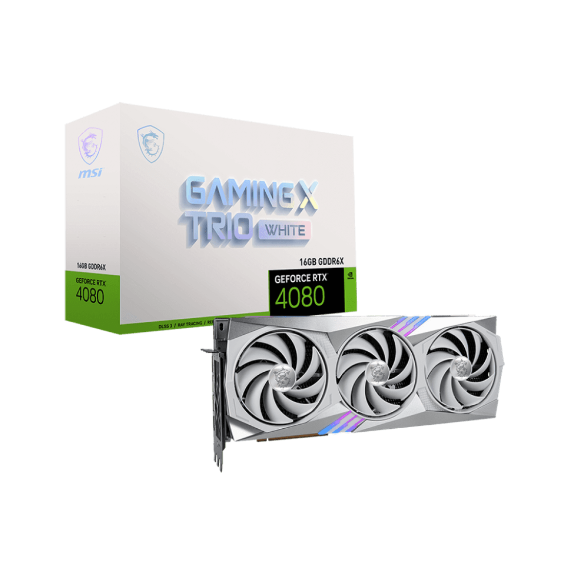 VGA MS RTX 4080 16GB GAMING X TRIO WHITE