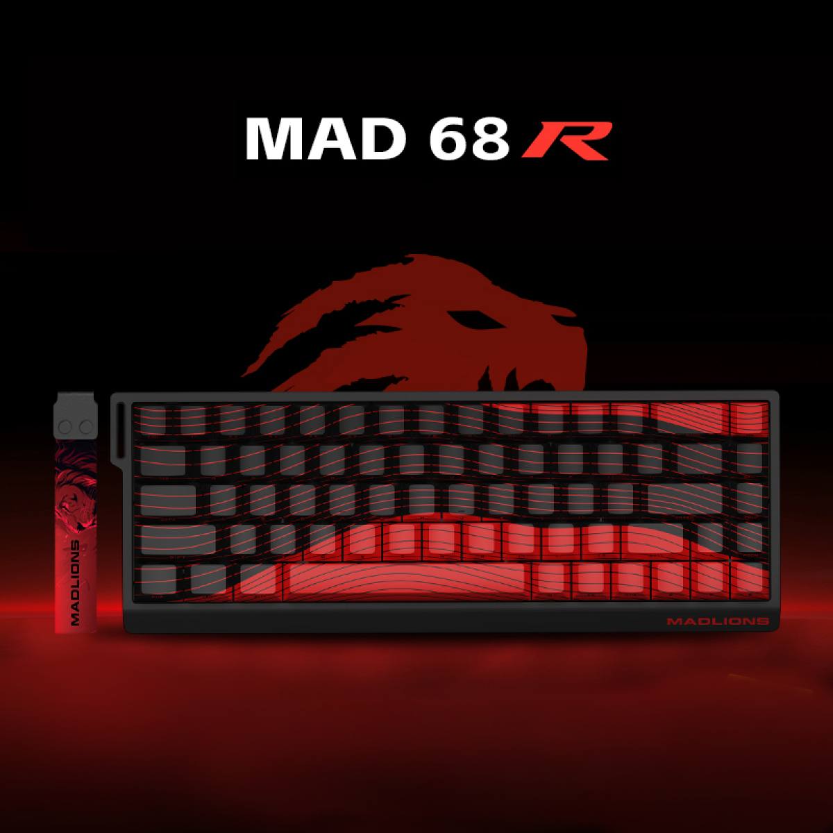 Bàn Phím MadLion Mad 68 R RGB Magnetic (Hàng chính hãng)