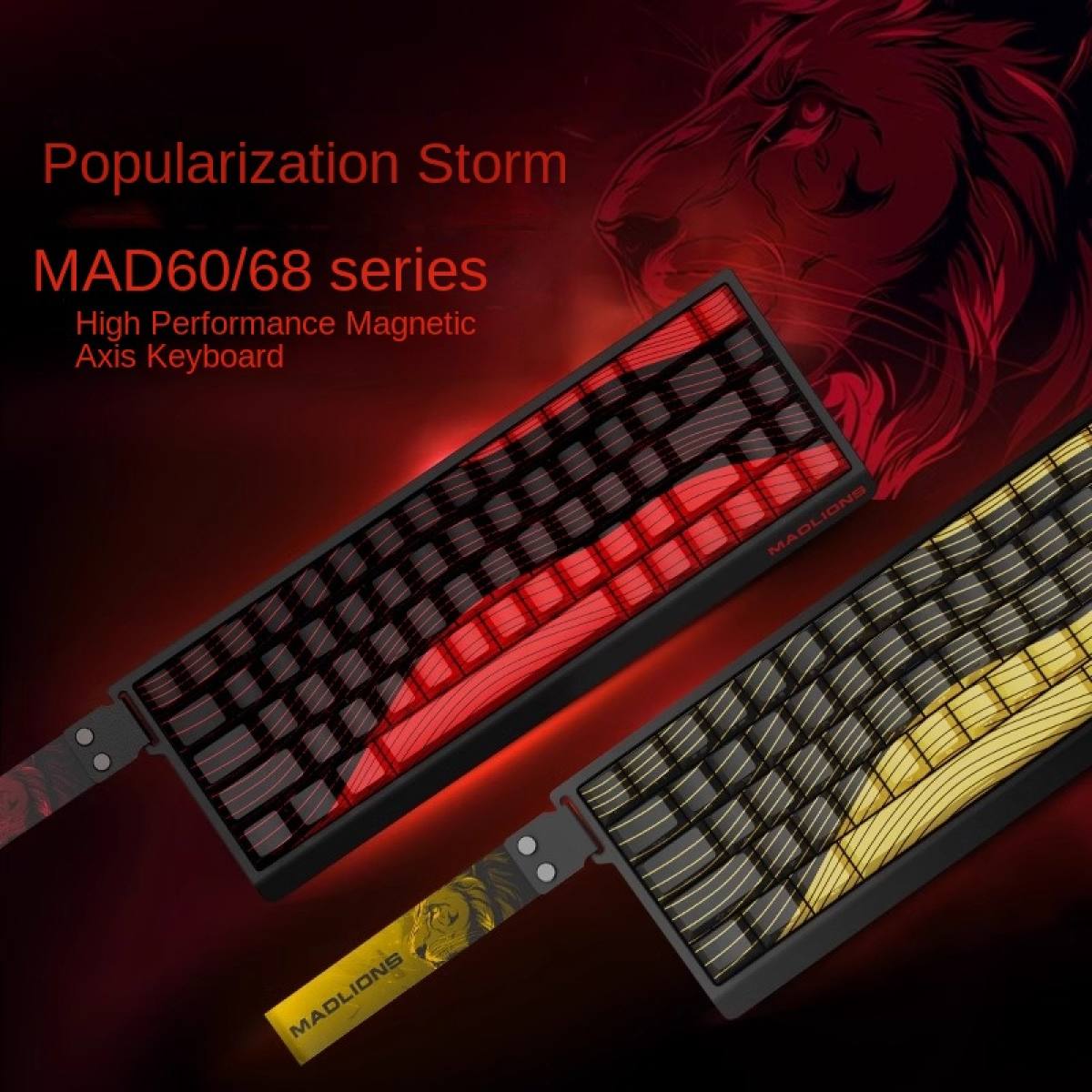 Bàn Phím MadLion Mad 68 R RGB Magnetic (Hàng chính hãng)