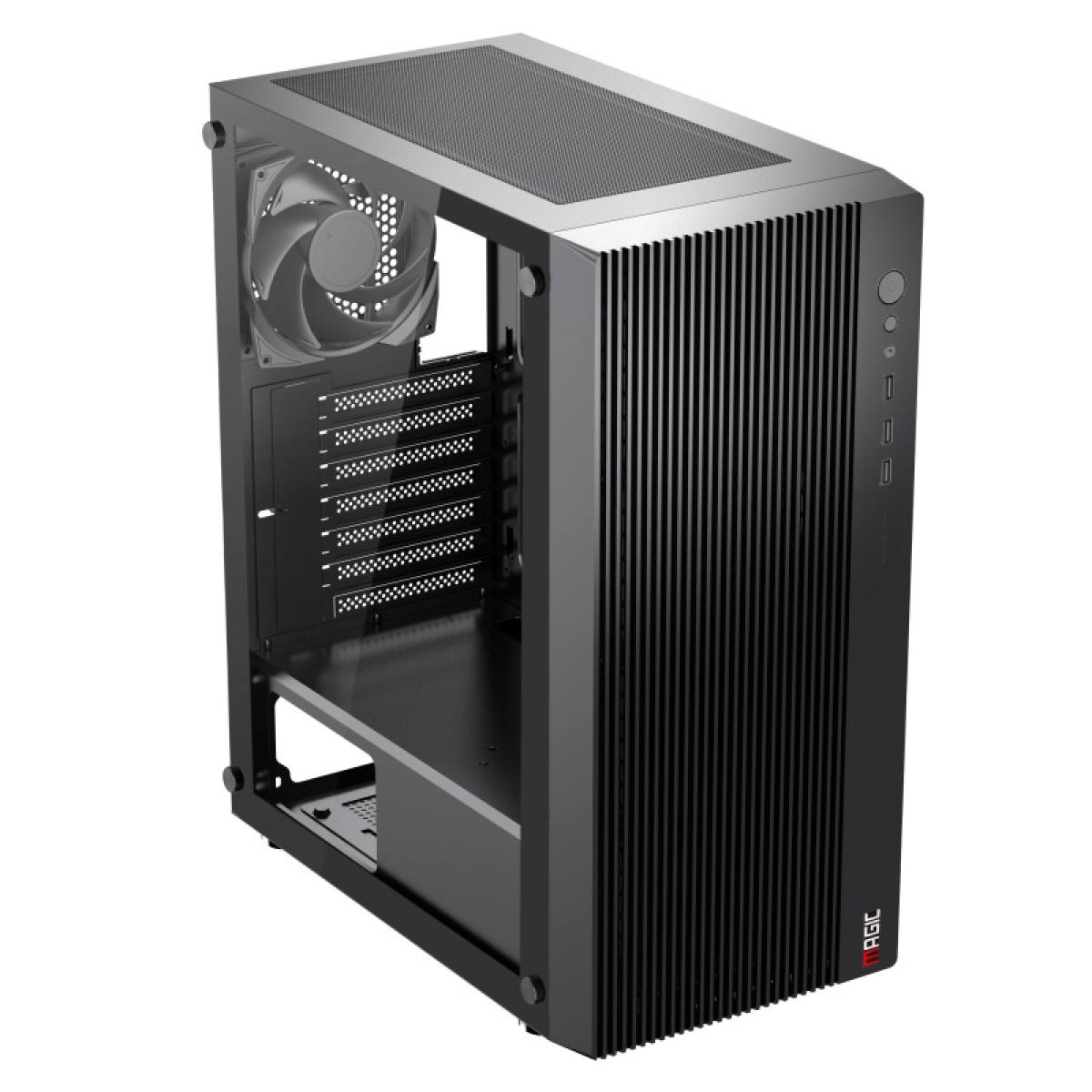 Case Magic Luxury Black | Kèm sẵn 4 Fan