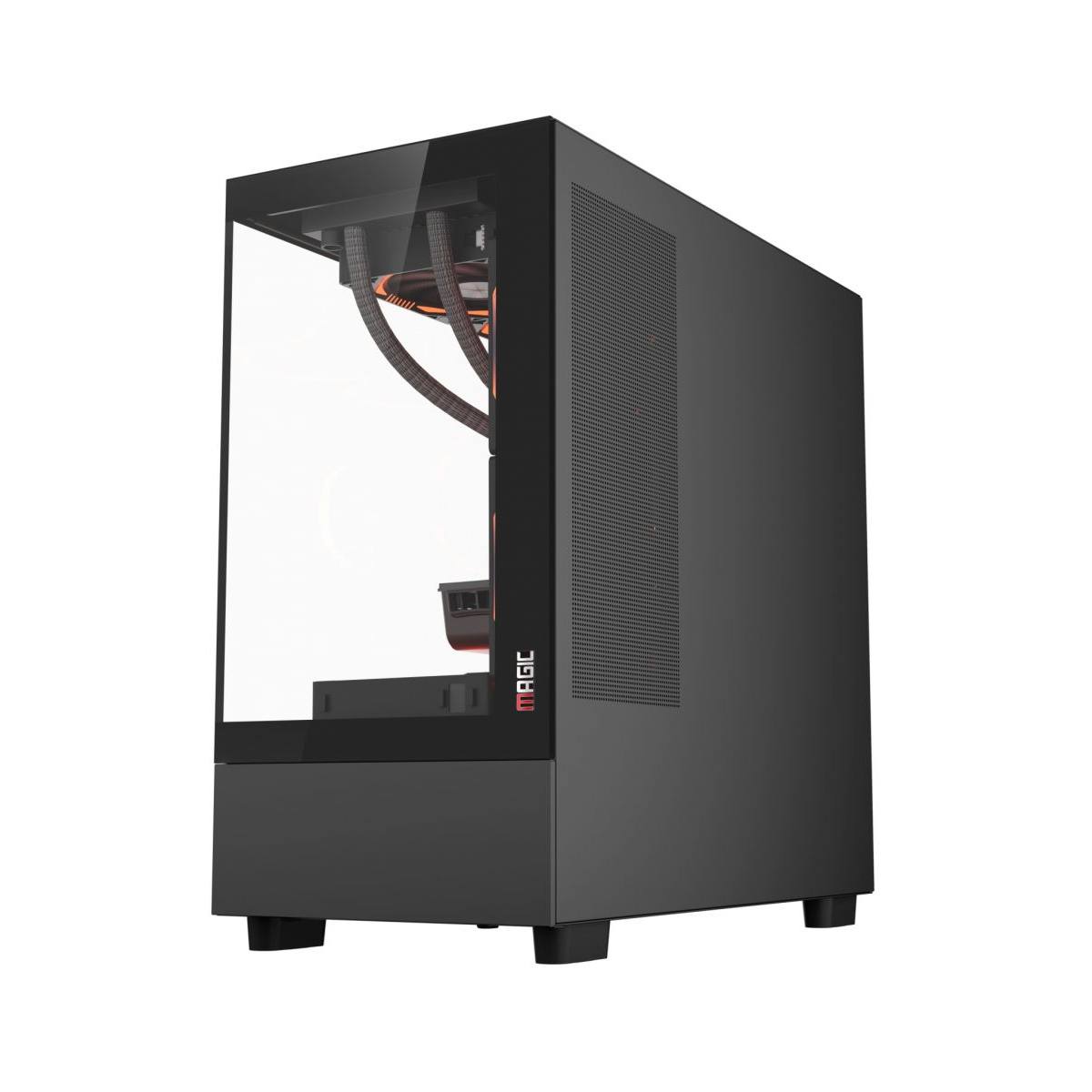 Case Magic Mix Tower Pro Black MATX