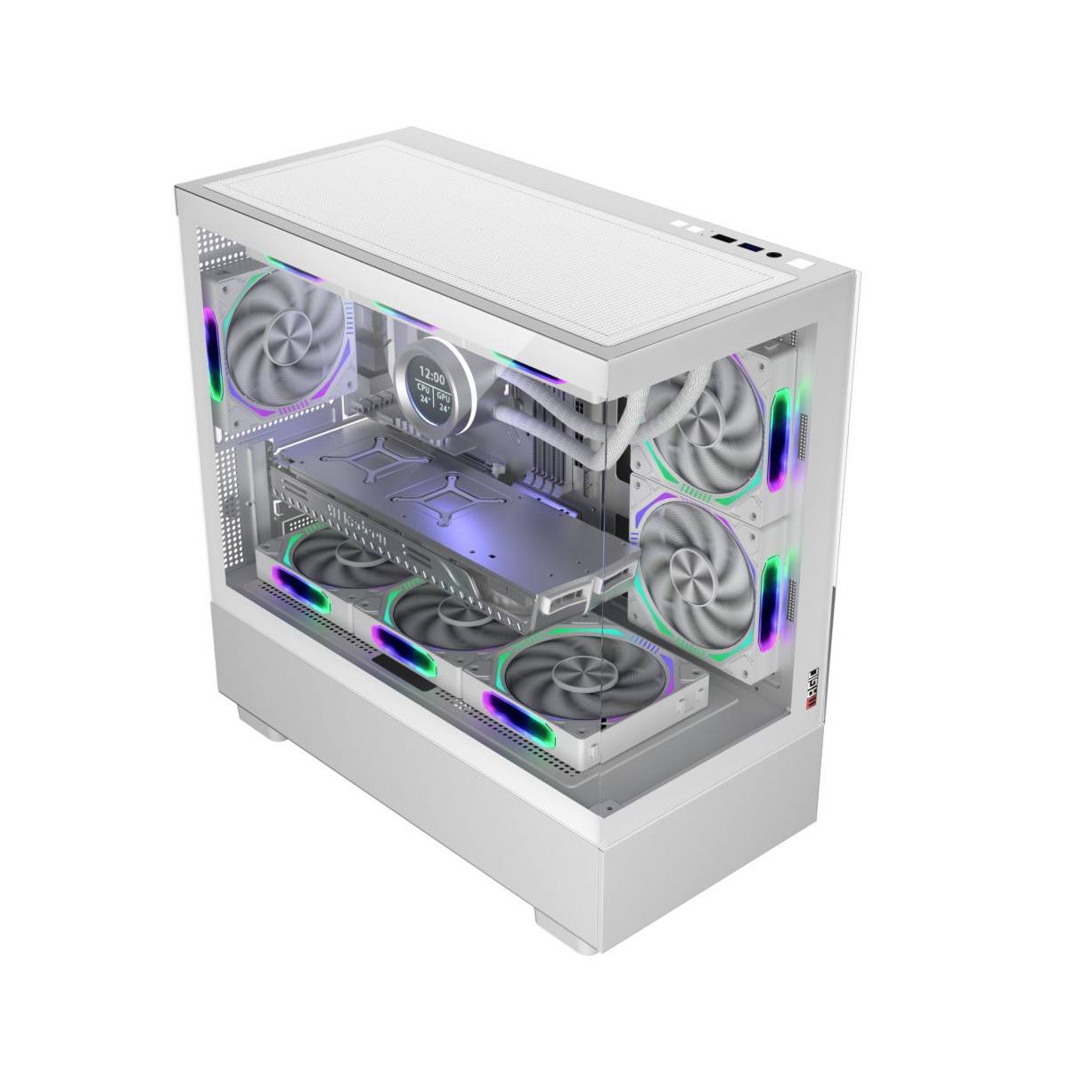 Case Magic Mix Tower Pro White MATX